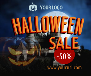 Halloween sale — 50%