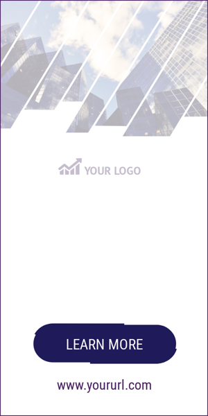 Banner ad template — Real Estate — Best properties in your city