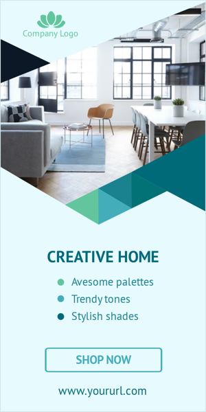 Banner ad template — Creative Home Solutions