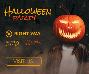 Halloween Party — 31.10 10Pm