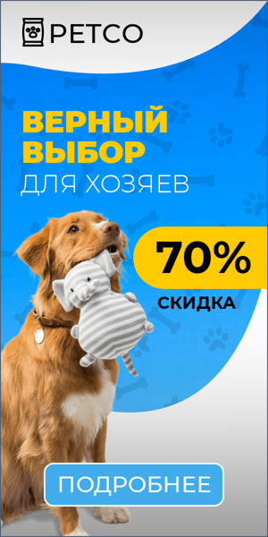 Шаблон рекламного баннера — Верный выбор для хозяев — 70% скидка