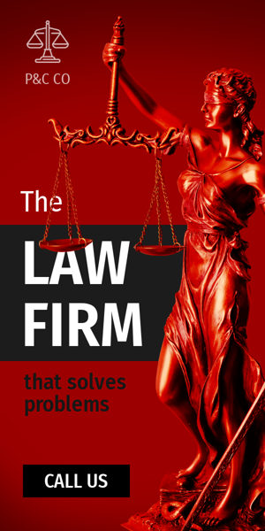 Шаблон рекламного банера — The Law Firm — That Solves Problems