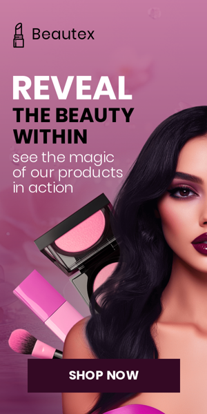 Banner ad template — Reveal The Beauty Inside — See The Magic  Of Our Products  In Action