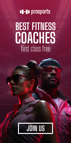 Banner ad template — Best Fitness Coaches — First Class Free