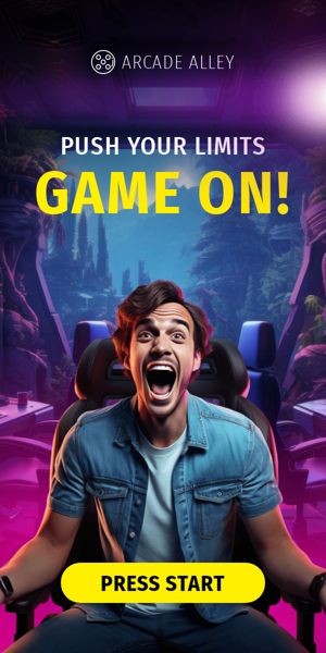 Szablon reklamy banerowej — Push Your Limits, Game On! — Gaming