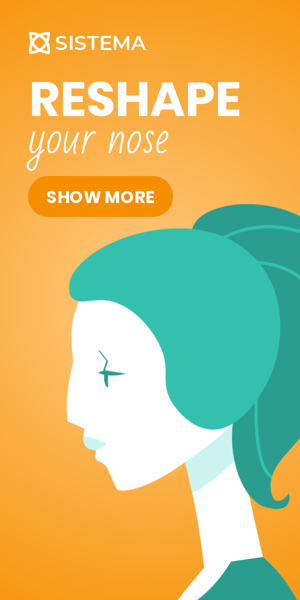 Шаблон рекламного банера — Зміни форму свого носа — пластичний хірург