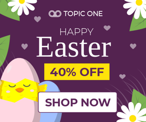 Happy Easter — 40% Off
