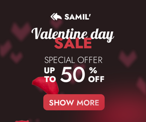 Valentine's Day Sale — Special Offer Up To 50% Off