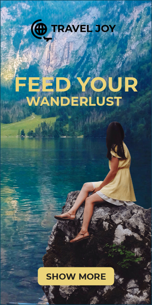 Шаблон рекламного банера — Задовольніть свою пристрасть до подорожей — подорожуйте