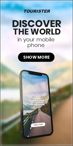 Banner ad template — Discover The World In Your Mobile Phone — Book Your Tickets On Your Smartphone