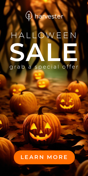 Banner ad template — Happy Halloween — Grab A Special Offer!