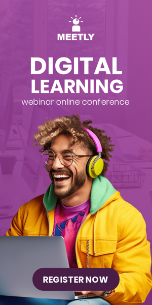 Banner ad template — Digital Learning — Webinar Online Conference