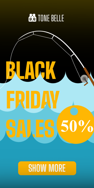 Banner ad template — Black Friday Sales — 50%