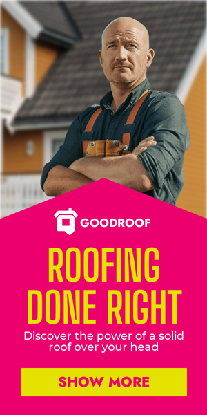 Шаблон рекламного банера — Roofing Done Right — Discover The Power Of A Solid Roof Over Your Head