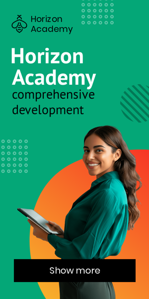 Шаблон рекламного банера — Horizon Academy — Comprehensive Development