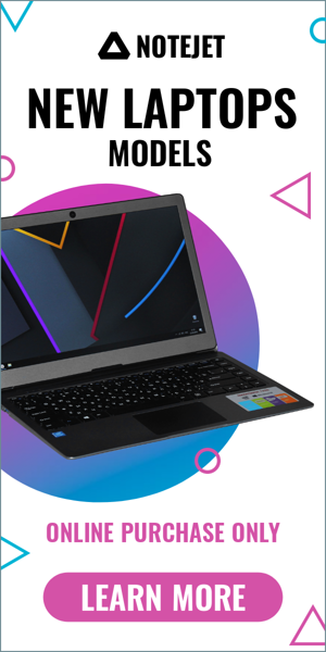 Szablon reklamy banerowej — New Laptops Models — Online Purchase Only