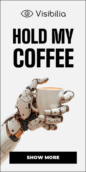 Banner ad template — Hold My Coffee — Ai Pictures In One Click