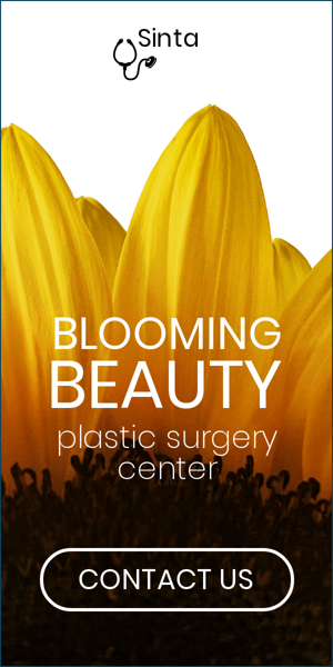 Szablon reklamy banerowej — Blooming Beauty — Plastic Surgery Center