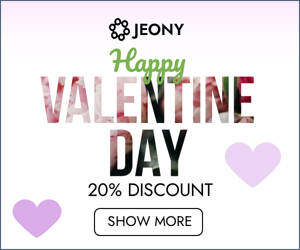 Happy Valentine Day — 20% Discount