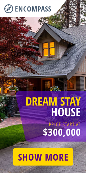 Banner ad template — Dream Stay  House — Price start At $300000