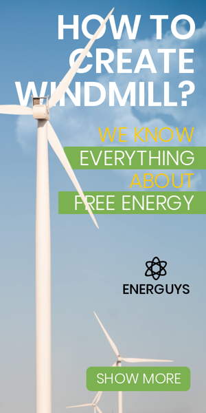 Banner ad template — How To Create Windmill? — We Know Everything About Free Energy