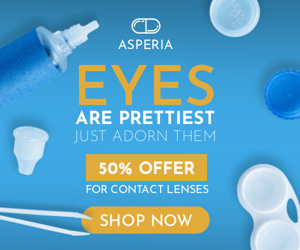 Eyes Are Prettiest Just Adorn Them — 50% Offer For Contact Lenses