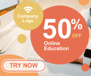 Online Education — 50% OFF