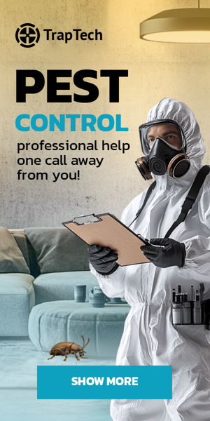 Banner ad template — Pest Control — Professional Help One Call Away From You!