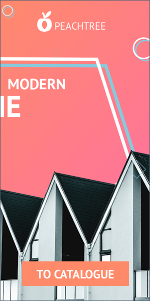 Szablon reklamy banerowej — Modern Home — For Sale