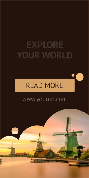 Banner ad template — Explore Your World