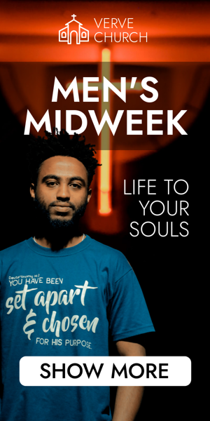 Banner ad template — Mens Midweek — Life To Your Souls
