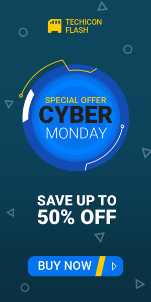 Banner ad template — Cyber Monday — Special Offer