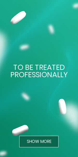 Шаблон рекламного банера — When You Need To Be Treated Professionally — Pills
