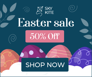 Easter Sale — 50% Off