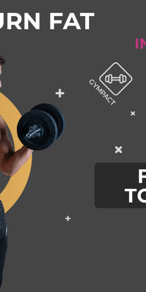 Banner ad template — Turn Fat Into Fit — Free To Go Every Saturday