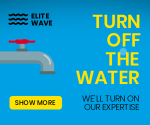 Turn Off The Water — We'll Turn On Our Expertise