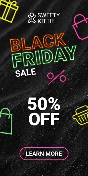 Szablon reklamy banerowej — Black Friday Sale — 50% Off