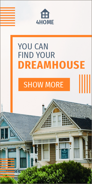 Szablon reklamy banerowej — Sie können Ihr Traumhaus finden — Immobilien