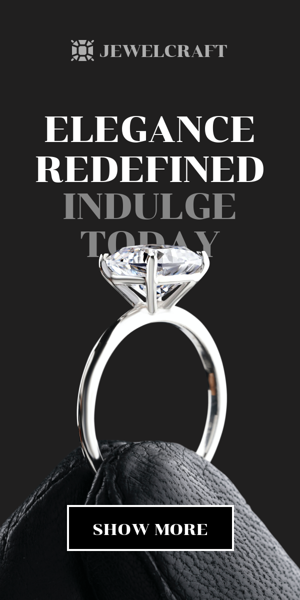 Шаблон рекламного банера — Elegance Redefined Indulge Today — Jewelry