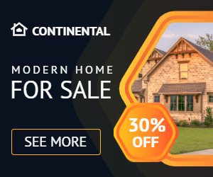 Modern Home For Sale — 30% Off