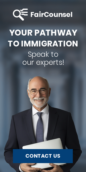Banner ad template — Your Pathway to Immigration — Speak to Our Experts!