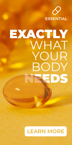 Шаблон рекламного банера — Exactly What Your Body Needs — Pills