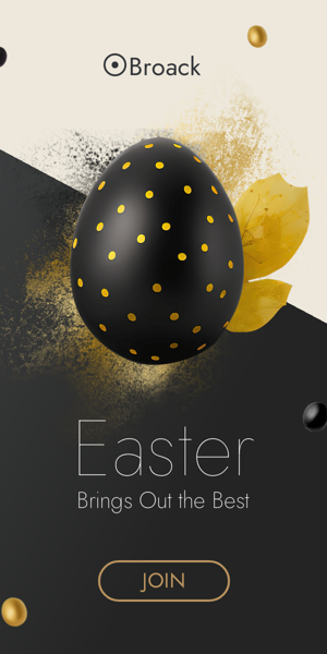 Szablon reklamy banerowej — Easter Brings Out The Best — Easter