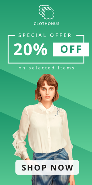 Szablon reklamy banerowej — Sonderangebot für ausgewählte Artikel — Modeverkäufe & Angebote