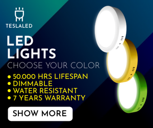 Led Lights Choose Your Color — 50.000 HRS Lifespan Dimmable Water Resistant 7 Years Warranty