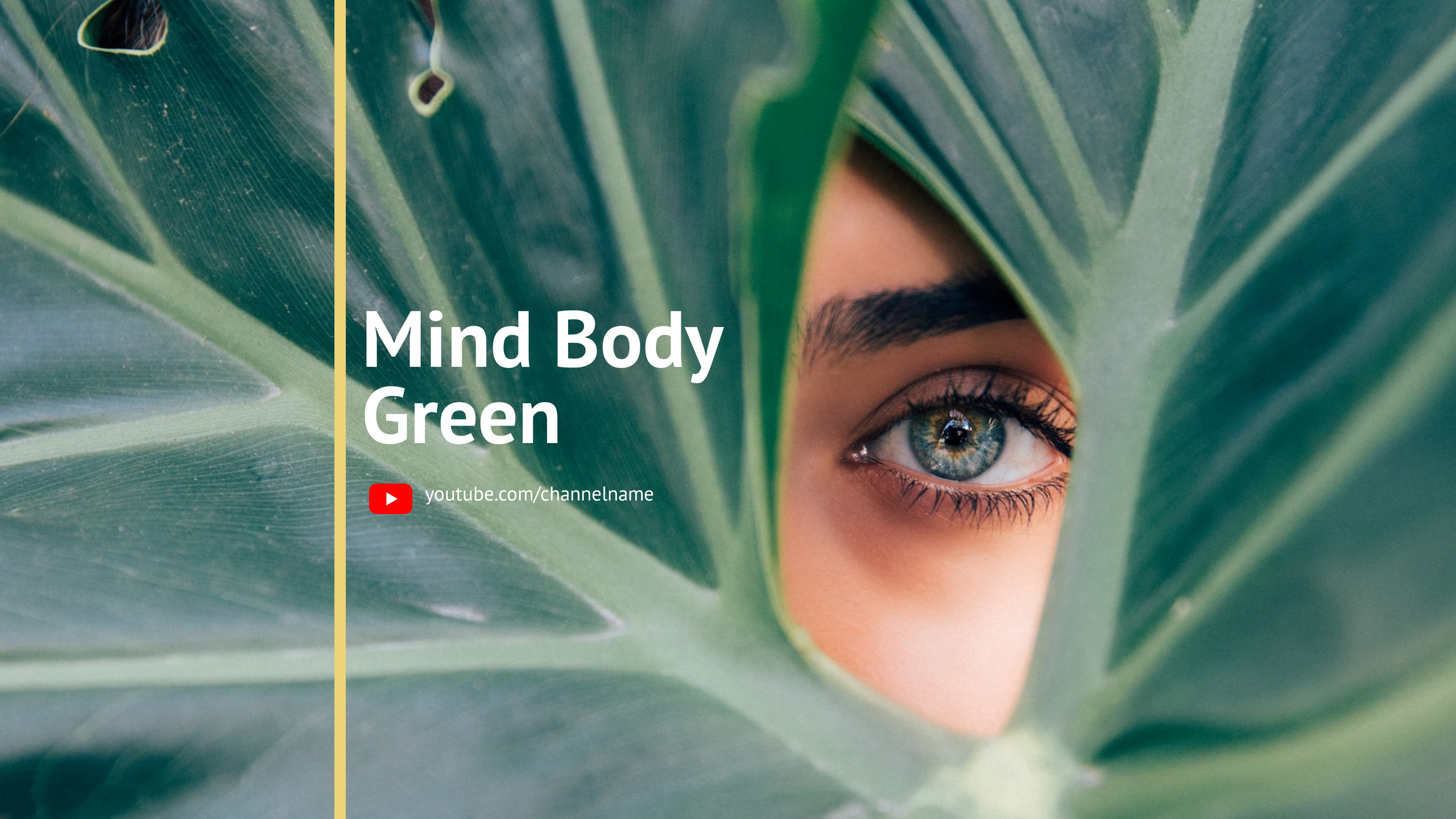 Шаблон рекламного баннера — Mind Body Green — Блог