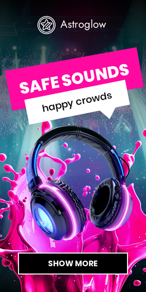 Banner ad template — Safe Sounds — Happy Crowds