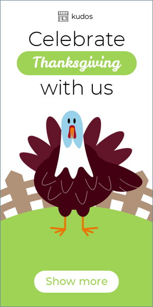 Banner ad template — Celebrate Thanksgiving — With Us