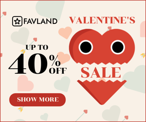 Valentine's Sale — Up To 40% Off