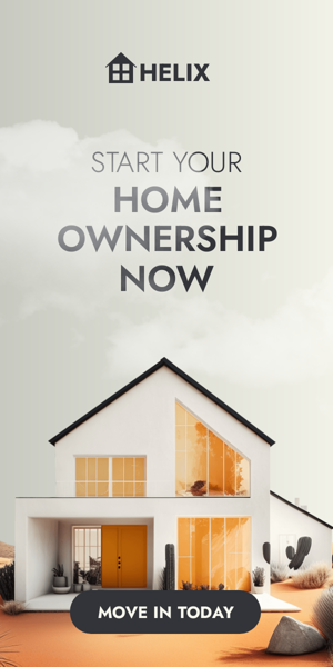 Banner ad template — Start Your Home Ownership Now — Real Estate
